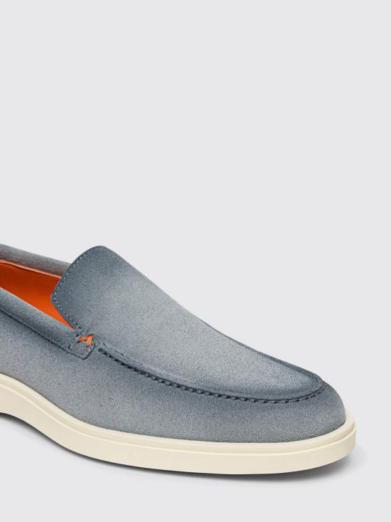 26SS 산토니 로퍼 MGDT17824TICBGEX Z23 Gnawed Blue - SANTONI