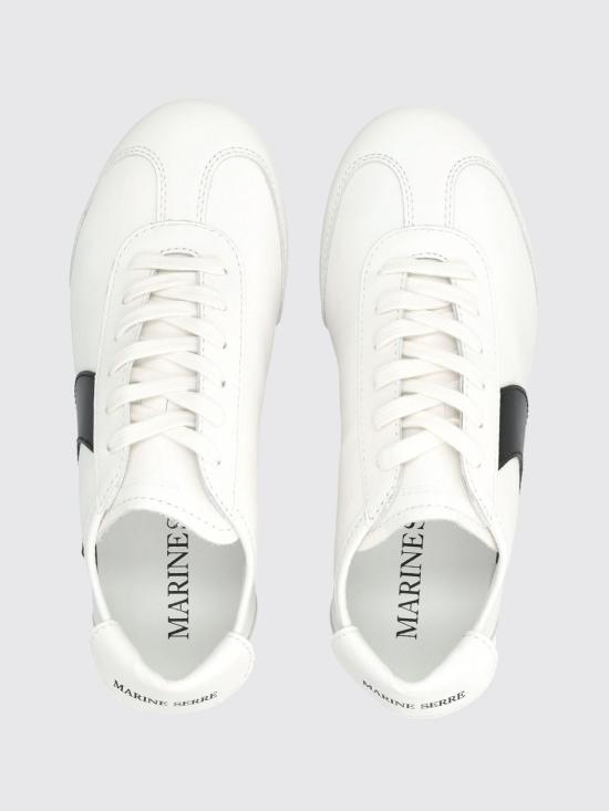 26SS 마린세르 스니커즈 WSN001ARLEA0043 WH20 Beige - MARINE SERRE