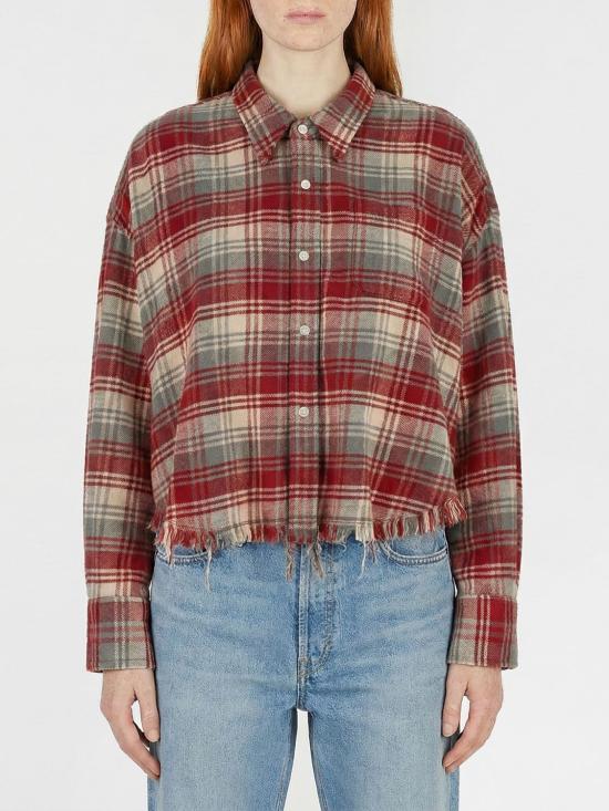 26SS 알13 셔츠 R13WR150R 683B Red