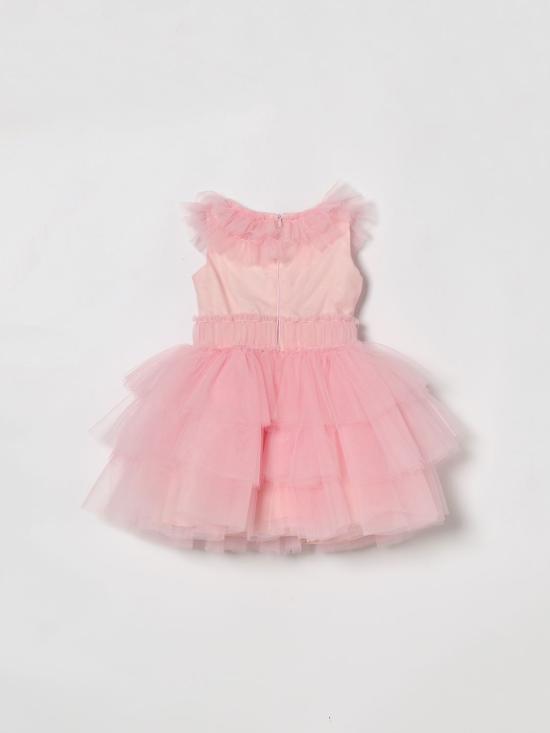 26SS [키즈] 모나리자 원피스 17G908NPT9945 0090 Pink - MONNALISA