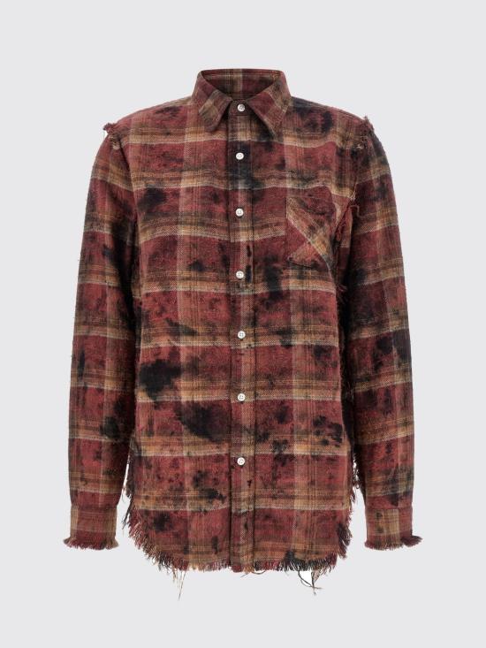 26SS 알13 셔츠 R13WR008R 655B Red - R13