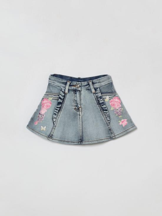 26SS [키즈] 모나리자 스커트 19G7007015 055B Denim