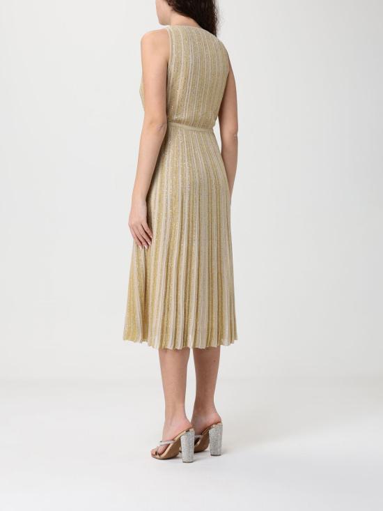 26SS 미소니 롱 원피스 DS26SG0IBK01GH S01KN Gold - MISSONI