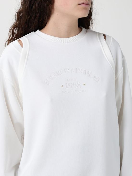 26SS 엘리자베타프랜치 스웨터 MD01261E2 360 Ivory - ELISABETTA FRANCHI