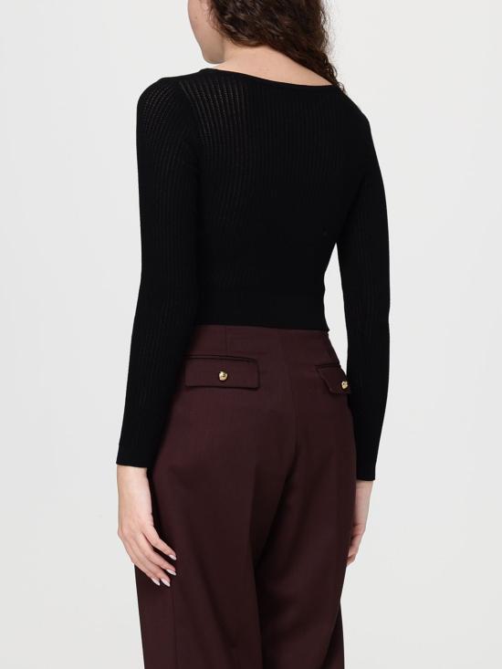 26SS 엘리자베타프랜치 스웨터 MK73Q61E2 110 Black - ELISABETTA FRANCHI