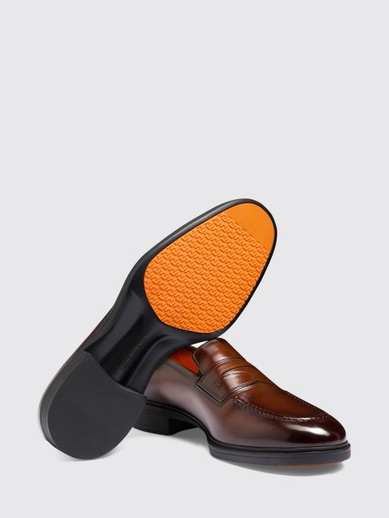 26SS 산토니 로퍼 MGEO18964NEAXNTG T50 Dark - SANTONI