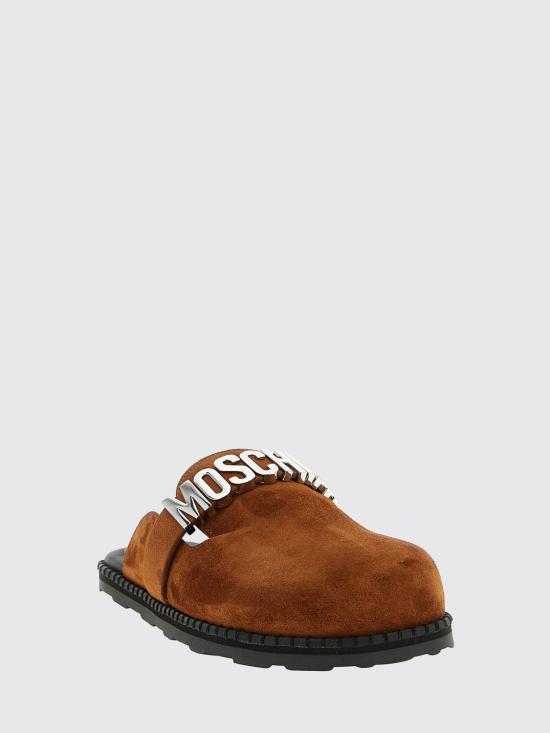 26SS 모스키노 플랫 슈즈 MA10162G1OME0 20A Brown - MOSCHINO