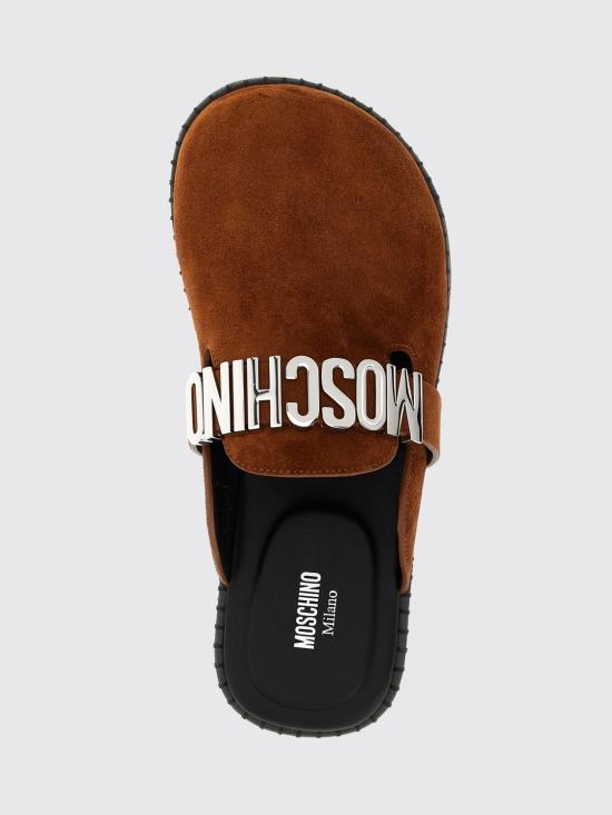 26SS 모스키노 플랫 슈즈 MA10162G1OME0 20A Brown - MOSCHINO