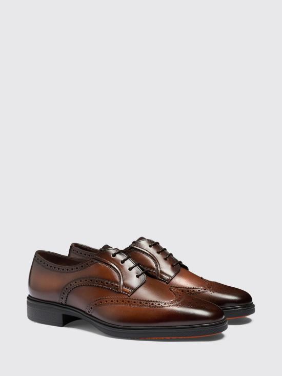 26SS 산토니 로퍼 MGEO19033NEAXNTG T50 Dark - SANTONI