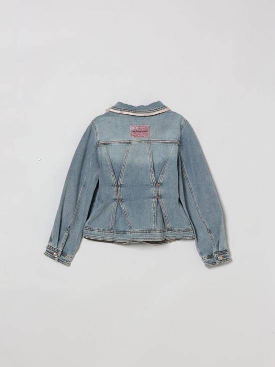 26SS [키즈] 모나리자 캐주얼 자켓 79G1007015 6291 Denim - MONNALISA