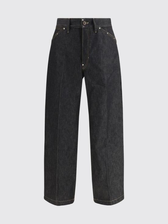 26SS 르메르 스터드 와이드 팬츠 PA1288LD1061 BK965 Dust - LEMAIRE