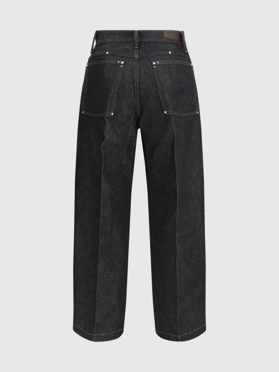 26SS 르메르 스터드 와이드 팬츠 PA1288LD1061 BK965 Dust - LEMAIRE