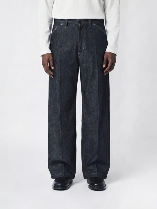 26SS 르메르 스터드 와이드 팬츠 PA1288LD1061 BK965 Dust