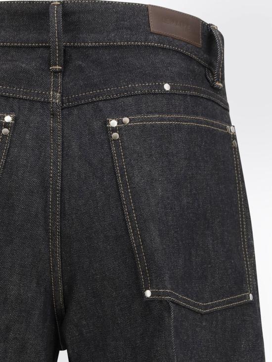 26SS 르메르 스터드 와이드 팬츠 PA1288LD1061 BK965 Dust - LEMAIRE