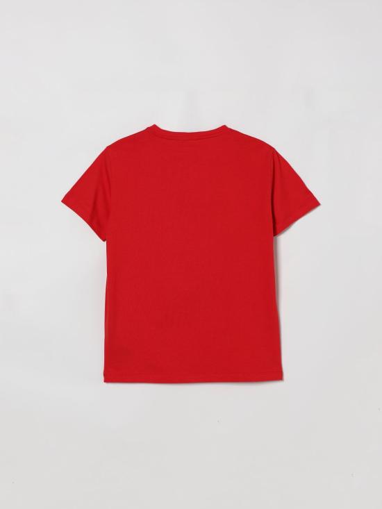26SS [키즈] 발망 티셔츠 BY8Q71Z3672 412NE Red - BALMAIN
