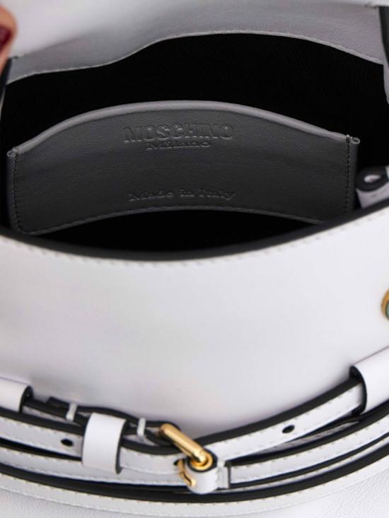 26SS 모스키노 토트백 MC4163PP1OOA0 100 White - MOSCHINO