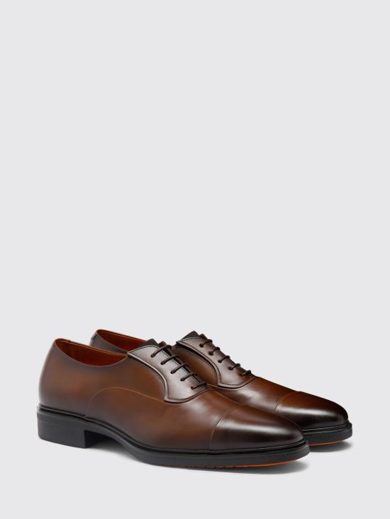 26SS 산토니 로퍼 MGEO18957NEAXNTG T50 Dark - SANTONI
