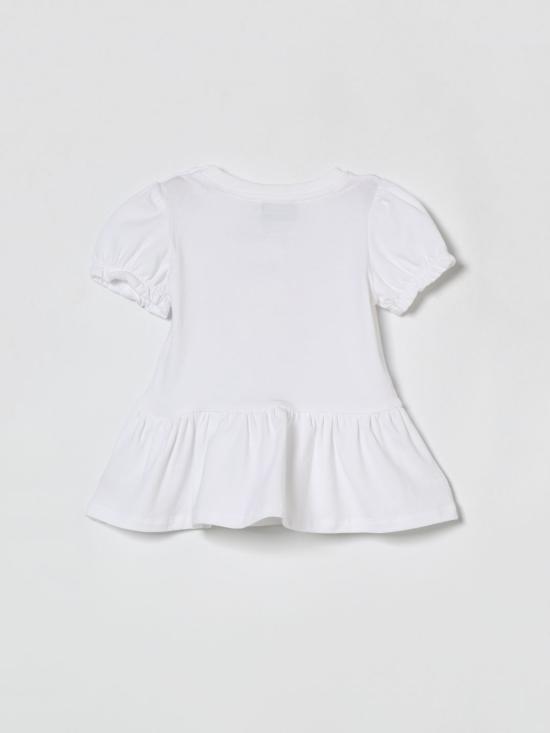 26SS [키즈] 모스키노 점프수트 MAV0C7LBA00 10101 White - MOSCHINO