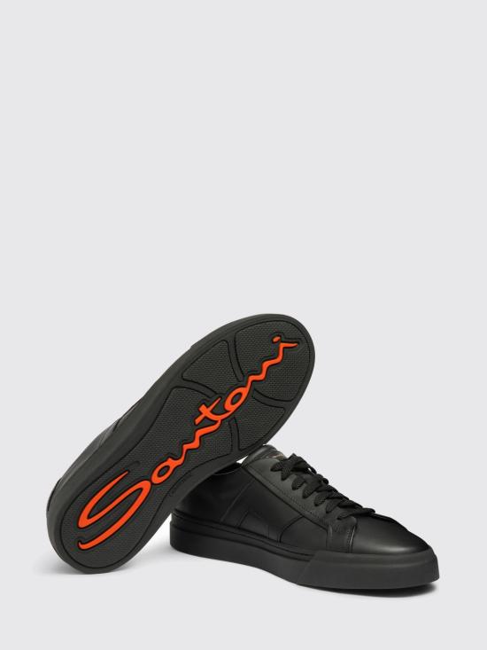 26SS 산토니 스니커즈 MBGT21779NEORXWH N01 Black - SANTONI