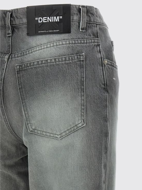 26SS 오프화이트 데님 팬츠 OWYA06ES26DEN002 1101 Grey - OFF WHITE