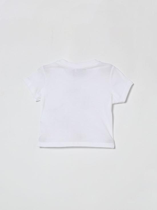 26SS [키즈] 모스키노 티셔츠 MXM047LAA02 10101 White - MOSCHINO