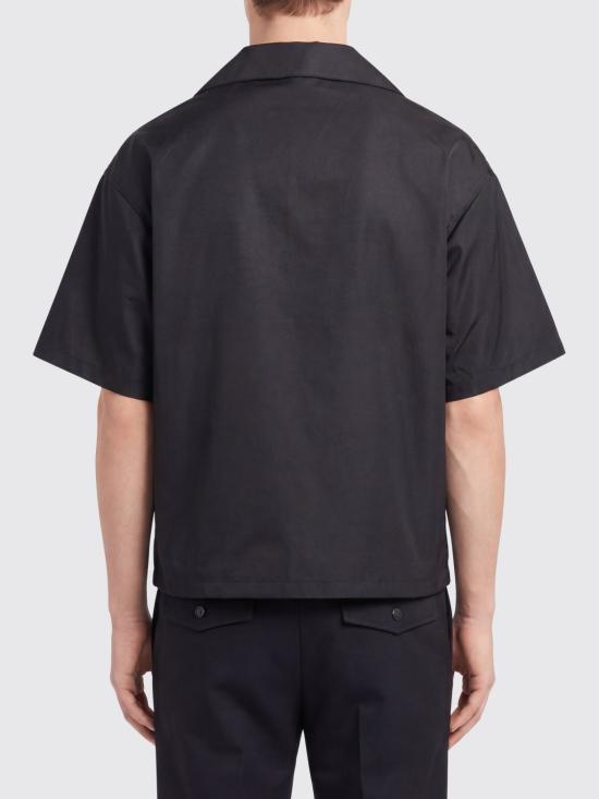 26SS 프라다 반팔 셔츠 SC449SOOO1WQ8 F0002 Black - PRADA