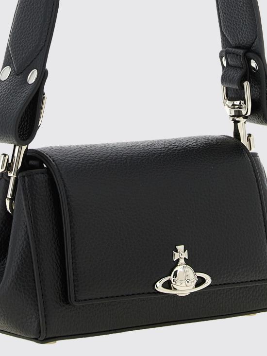 26SS 비비안웨스트우드 헤이즐 스몰 핸드백 4603000WWS000D N403 Black - VIVIENNE WESTWOOD
