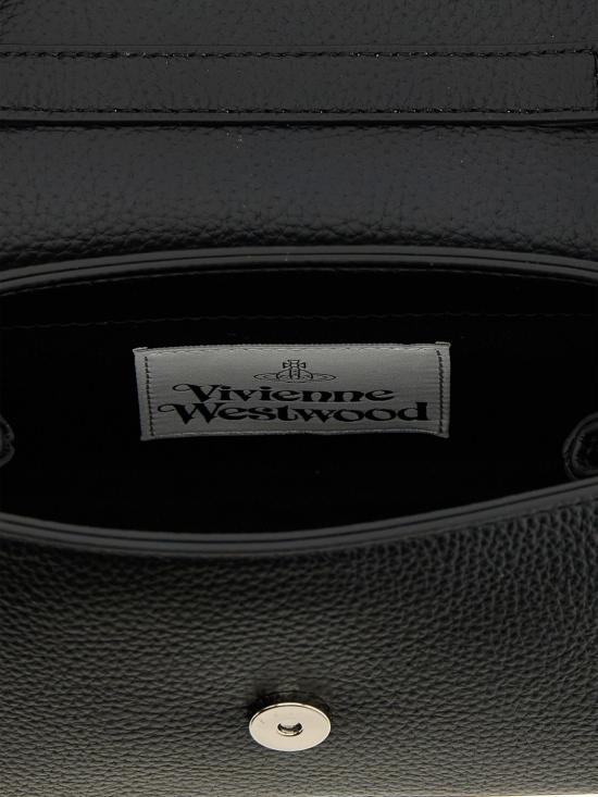 26SS 비비안웨스트우드 헤이즐 스몰 핸드백 4603000WWS000D N403 Black - VIVIENNE WESTWOOD