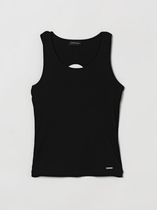 26SS [키즈] 모나리자 티셔츠 49G6007041 0050 Black