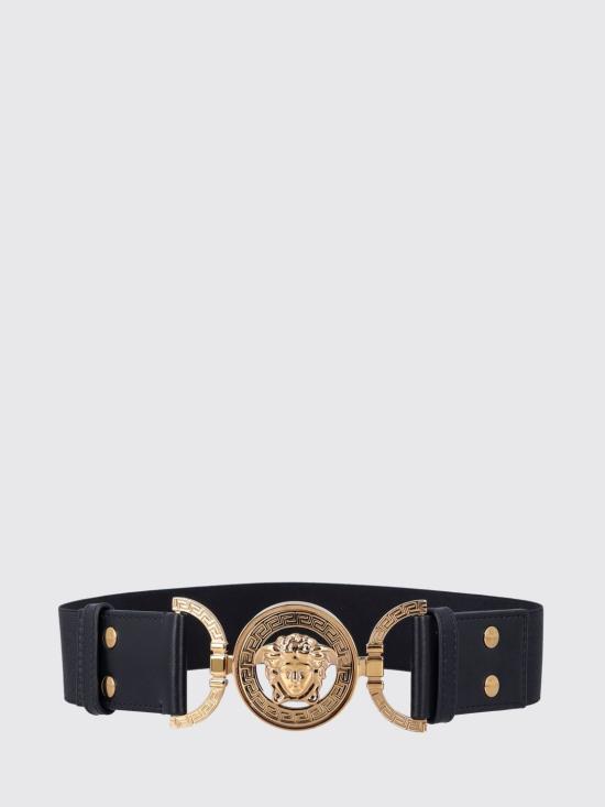 26SS 베르사체 레귤러 벨트 10165311A07131 1B00V Black - VERSACE