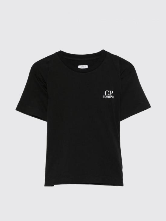 26SS [키즈] 씨피 컴퍼니 티셔츠 CUM00WKLAA1760 100 Black