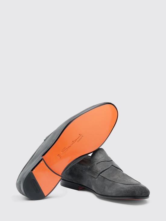 26SS 산토니 로퍼 MCNC18837SA4SEAA G62 Grey - SANTONI