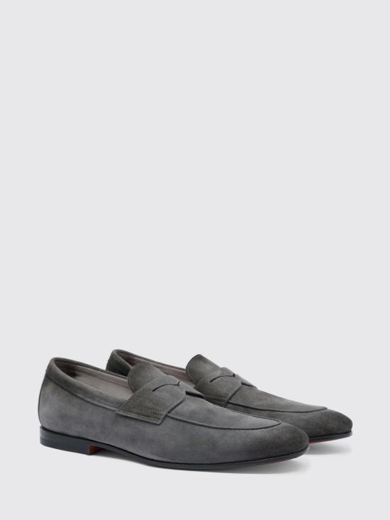 26SS 산토니 로퍼 MCNC18837SA4SEAA G62 Grey - SANTONI