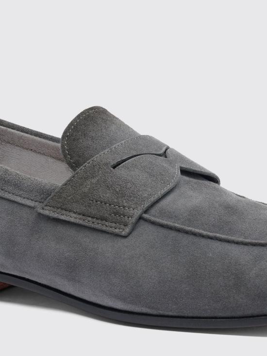 26SS 산토니 로퍼 MCNC18837SA4SEAA G62 Grey - SANTONI