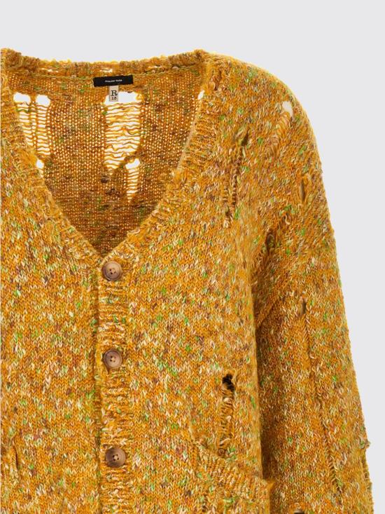 26SS 알13 스웨터 R13WY198Y 246A Yellow - R13