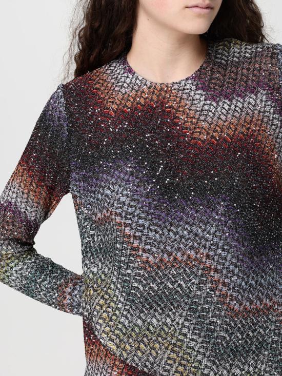 26SS 미소니 롱 원피스 DS26SG04BC005Y S72P0 Multicolor - MISSONI