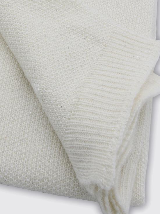 26SS 파비아나 필리피 머플러/스카프 SAD266A878L795 25 White - FABIANA FILIPPI