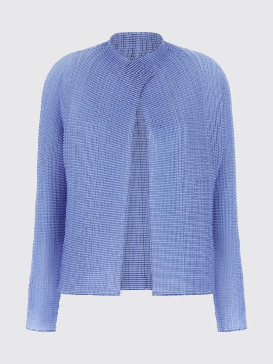 26SS 이세이 미야케 스웨터 IM66FJ677 71 Blue - ISSEY MIYAKE