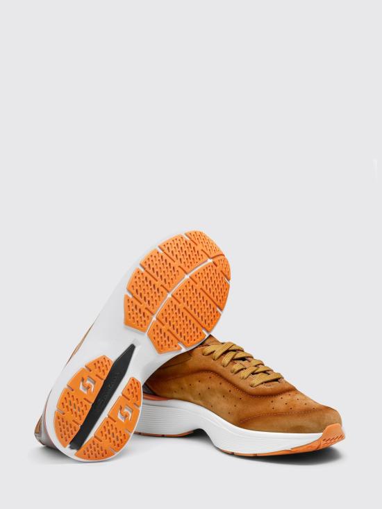 26SS 산토니 스니커즈 MBBC22070BARTSOG C39 Brown - SANTONI