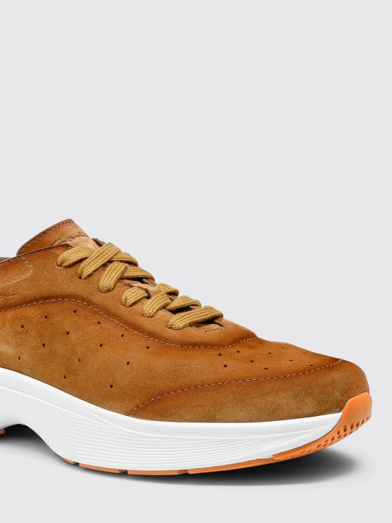 26SS 산토니 스니커즈 MBBC22070BARTSOG C39 Brown - SANTONI