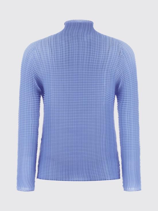 26SS 이세이 미야케 터틀넥 IM66FJ676 71 Blue - ISSEY MIYAKE