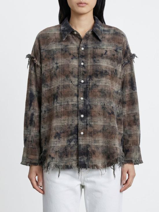 26SS 알13 셔츠 R13WR075R 684B Brown