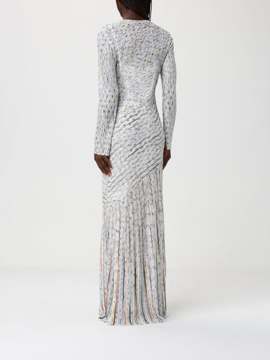 26SS 미소니 롱 원피스 DS26SG1BBK01H1 SMSMC Grey - MISSONI