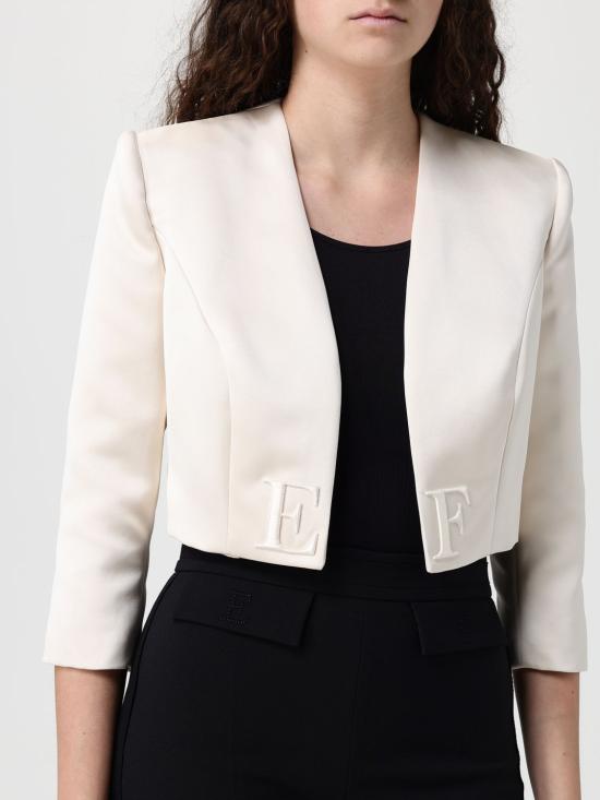 26SS 엘리자베타프랜치 수트 자켓 GI22561E2 193 Butter - ELISABETTA FRANCHI