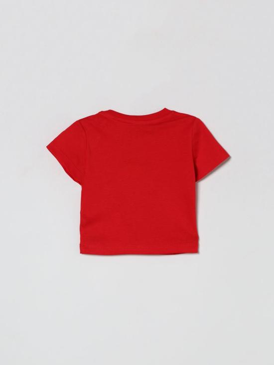 26SS [키즈] 모스키노 티셔츠 MXM047LAA02 50109 Red - MOSCHINO