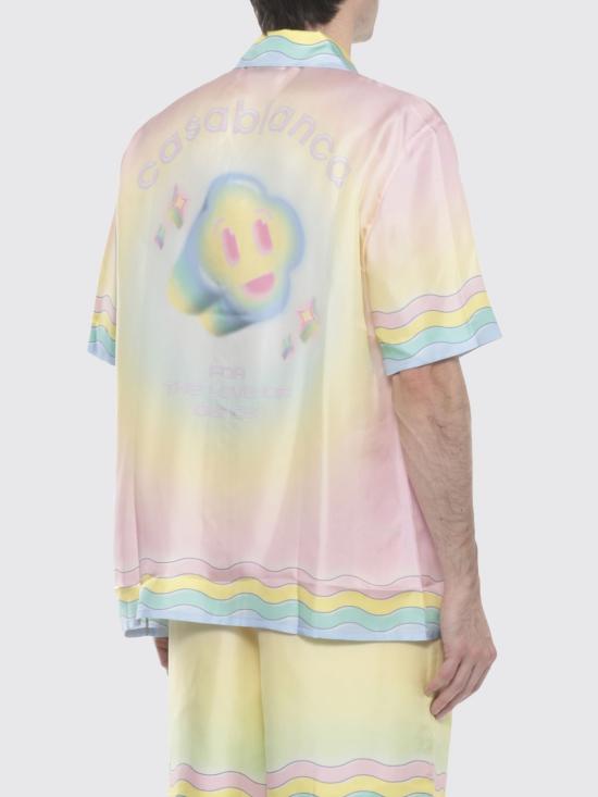 26SS 카사블랑카 반팔 셔츠 MSP26SH003 03 Multicolor - CASABLANCA