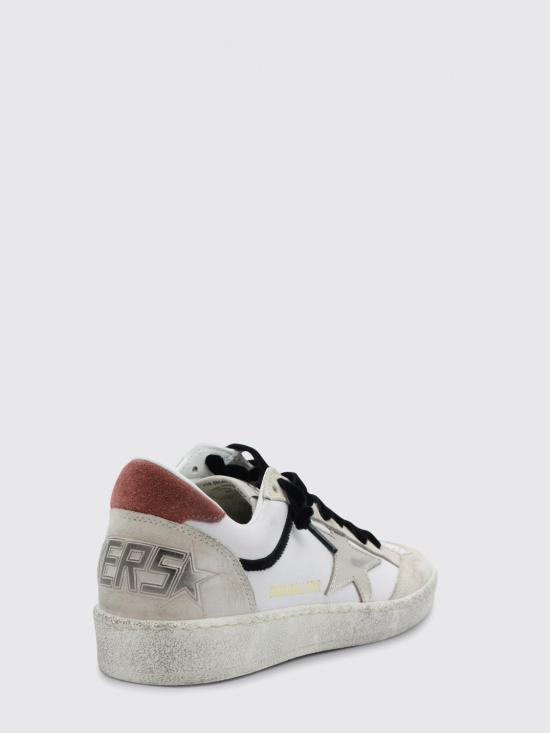 26SS 골든구스 래더 실버 스타 볼스타 스니커즈 GWF00746F008146 83252 White - GOLDEN GOOSE