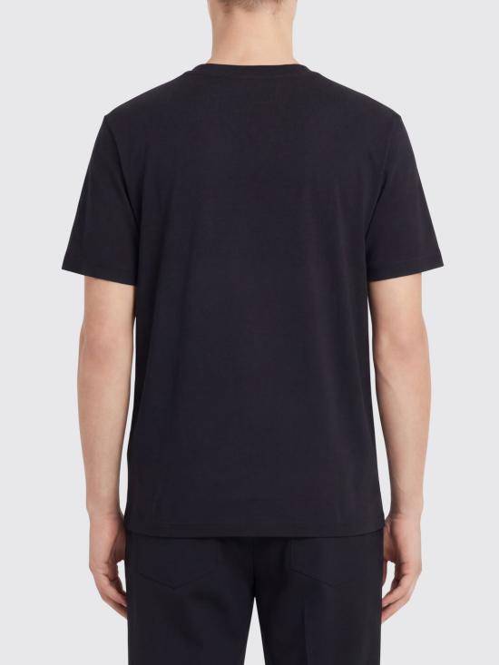 26SS 발망 반팔 티셔츠 GH1EG000BC87 EAB Black - BALMAIN