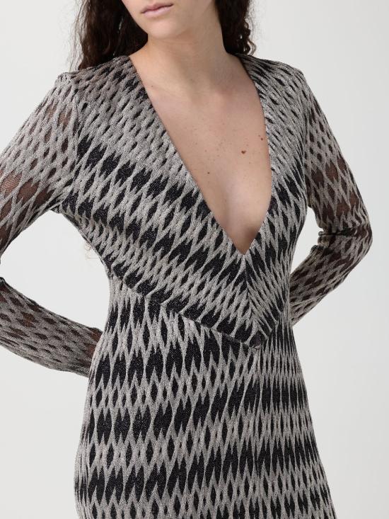 26SS 미소니 롱 원피스 DS26SG0CBR014V S91RO Beige - MISSONI