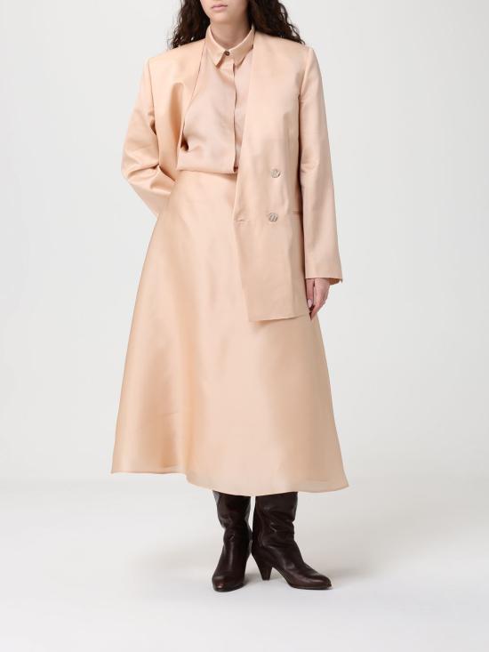 26SS 알베르타 페레티 롱 스커트 01071619 0180 Beige - ALBERTA FERRETTI